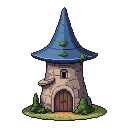 buildings-buil-wizard-tower-with-conical-blue-roof-mute