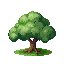 trees-tree-green-leafy-bush-muted-desaturated-soft-